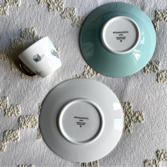 Tiffany Baby Tableware Bear Block 3 Piece Set - Picture 4 of 9